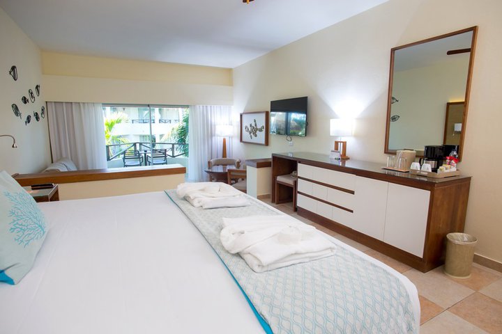 Img - Junior suite con jacuzzi vista tropical