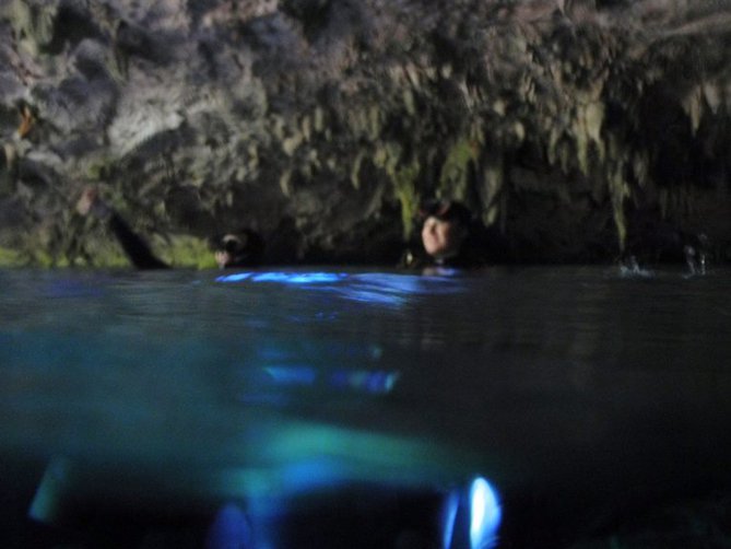 Snorkel en Cavernas
