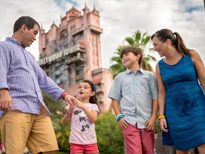 Disfrutando en familia del parque Disney’s Hollywood Studios®