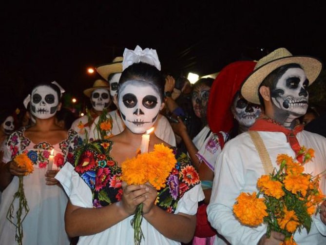logo Día de Muertos en Huatulco