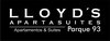 ? HotelDetail_LogoAlt Lloyds Apartasuites Parque 93 logo