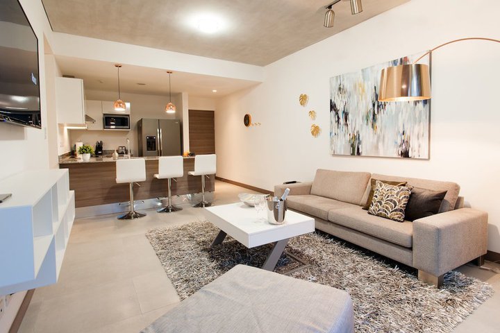 Img - Apartamento de lujo, 2 habitaciones, vistas a la ciudad, en una planta alta