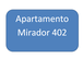 ? HotelDetail_LogoAlt Apartamento Mirador 402 logo