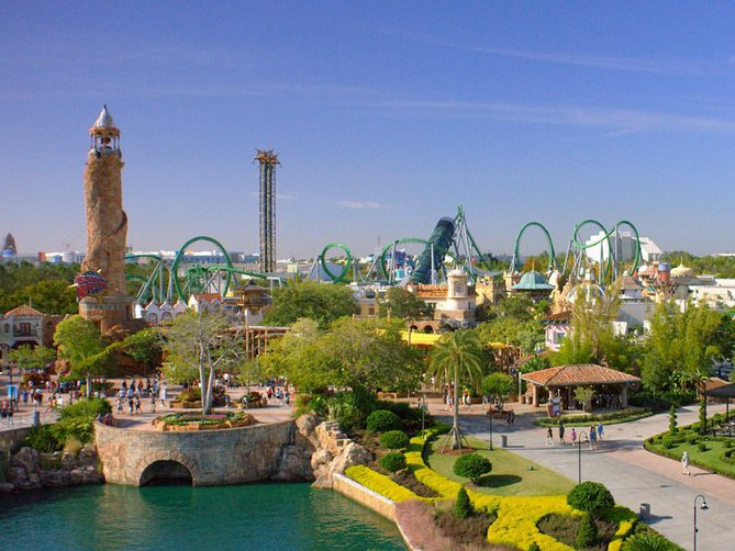 Panorama del parque Universal´s Islands of Adventure®