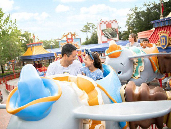 Vuelo de Dumbo en Magic Kingdom®