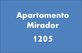 ? HotelDetail_LogoAlt Apartamento Mirador 1205 logo