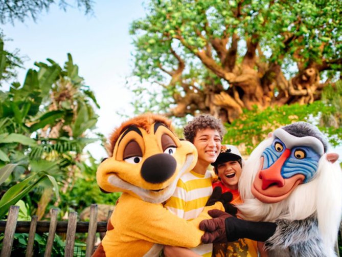 Encuentra a tus personajes favoritos de Disney