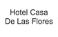 ? HotelDetail_LogoAlt Hotel Casa De Las Flores logo
