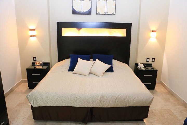 Img - Suite estudio superior, 1 cama de matrimonio grande