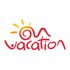 Logo Hotel On Vacation Coral Flower