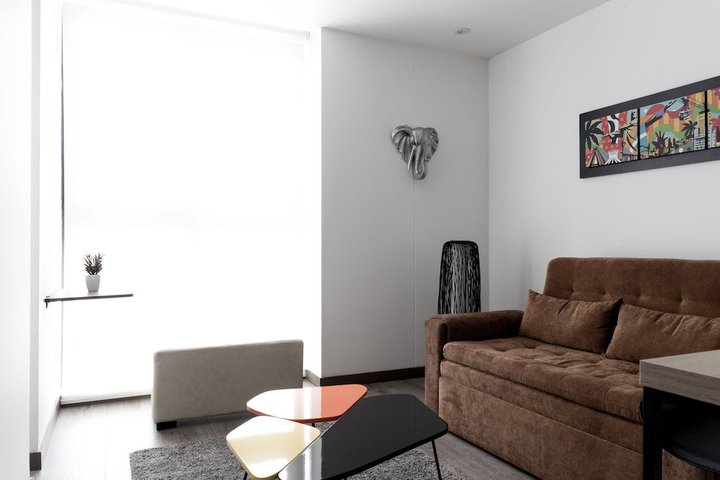 Img - Apartamento City, 1 cama de matrimonio con sofá cama, no fumadores